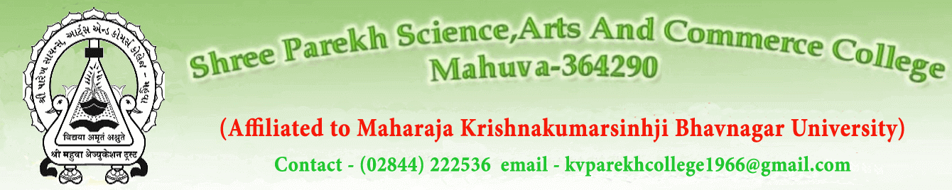 Parekh Arts Commerce Science College In Gujarat - College Courses List